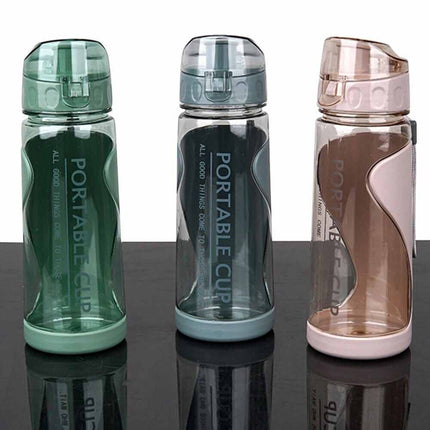 Unisex Portable Sports Water Bottle BPA Free Leakproof Gym Bottle Drink Mugs