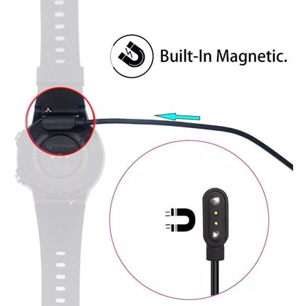 Universal Smart Watch Charger USB Power Charger Magnetic Charging 2 Pin 2.5mm/8mm