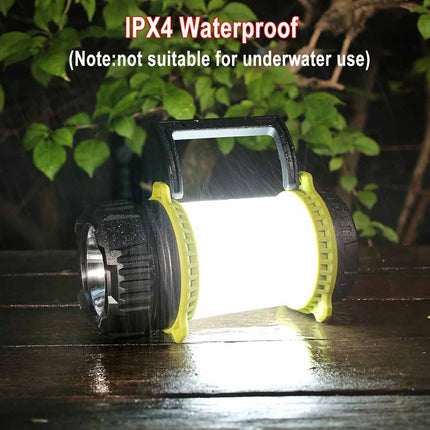 Rechargeable LED Camping Lantern, Outdoor Tent Light with Phone Charging Function for Camping Hiking
