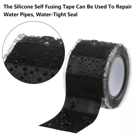 3 Meter Self‑Fusing Silicone Tape, Waterproof Non‑Adhesive Removable Seal Tape