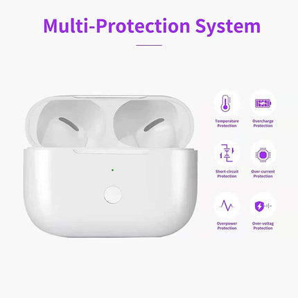 Replacement Wireless Charging Case fit For Airpods Pro 1 2 Bluetooth Compatible