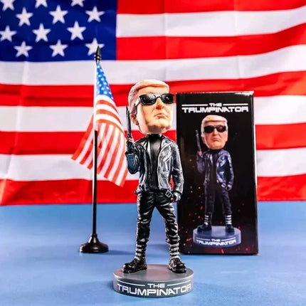 7"Donald Trump Bobblehead The Trumpinator Maga Patriot Collectable US Figure