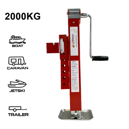 Trailer Boat Caravan Jetski Jack Stand 2000KG Heavy Duty Stabilizer Leg ASS