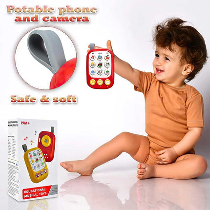 Educational Camera Toy Phone Animal Sounds Music Lights Toddlers Mobile Toy