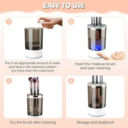 Automatic Brush Cleaner Electric Makeup Brush Cleaning Machine Fast Clean