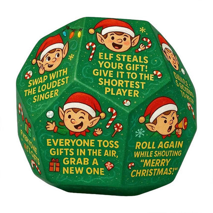 2x Hilarious Gift Exchange Dice Game – The Ultimate Christmas Party Game & Clever Stocking Stuffer Idea