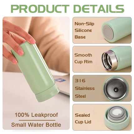 200ml Mini Stainless Steel Vacuum Coffee Thermos Water Bottle