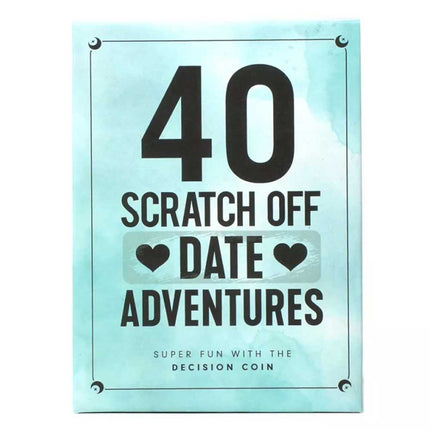 Date Night Adventure Book for Couples - 40 Scratch Off Challenge and Date