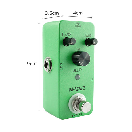 Classic DELAY Analog Echo Mini Electric Guitar Effect Pedal True Bypass New