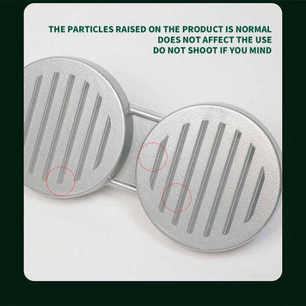 Double Burger Press Hamburger Maker Non-Stick Aluminum Beef Patty Mold for BBQ