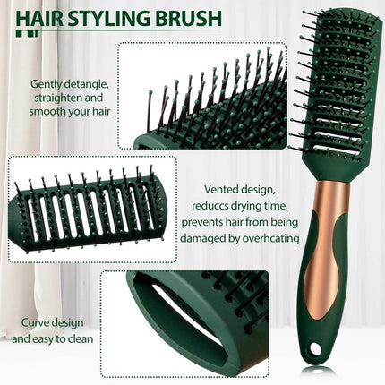 4x Hair Brush Set for Women Professional Salon Hairbrush Comb Hairbrush Massage