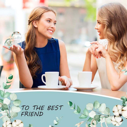 Best Friend Acrylic Plaque Heartfelt Birthday & Thank You Gift