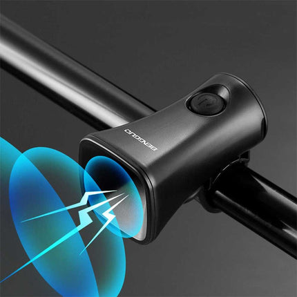Electric Bike Horn Loud Cycling Horn Rechargeable 5 Sound Modes for Bike Scooter