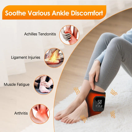 Foot Vibration Revive Massager with 3 Modes & Infrared Hot Compress for Pain Relief