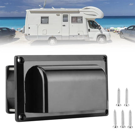 12V RV Side Air Vent Fan, Caravan Motorhome Trailer Boat Ventilator Exhaust Fan