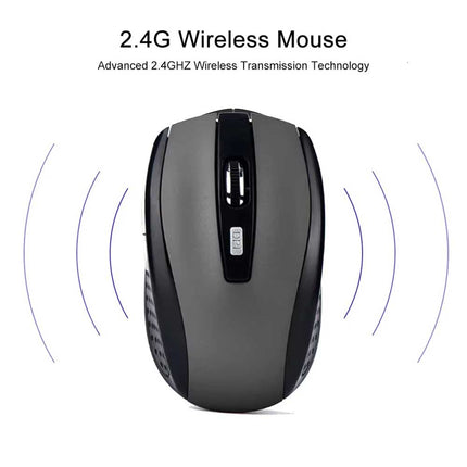 6D Optical Wireless Mouse 2.4G Wireless Mouse 2.4Ghz Mouse Boxed