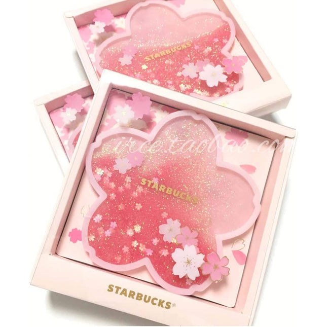 Sakura Glitter Coaster