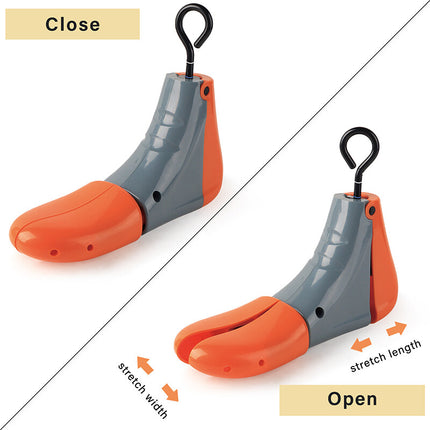 Adjustable Shoe Boot Stretcher Shaper for High Top Footwear, Single Pack Size L