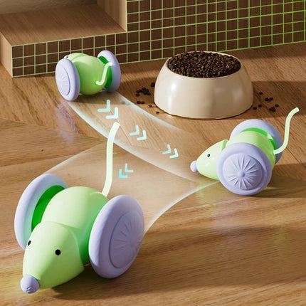 Interactive Cat Toy Electric Mouse Car Automatic Teaser kitten Pet Toys
