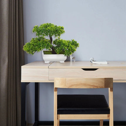 Bonsai Simulation Artificial Plants Fake Pine Tree Home Decor Flowers In Pots