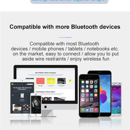 Portable Mini Bluetooth Speaker, Wireless Outdoor Speaker with USB & TF Card Support