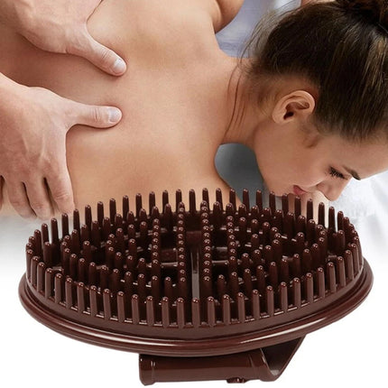 2 Pcs Meridian Pressure Massage Brush - For Back, Legs & Arms Body Massage
