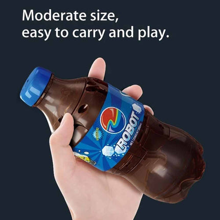 Deformable Bottle Robot Action Figure, Transformable Robot Toy, Children Creative Play Gift