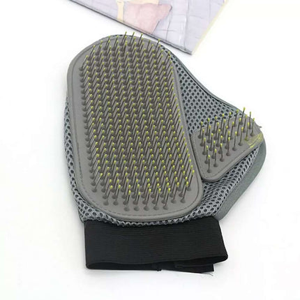 Breathable Heavy Duty Pet Grooming Glove Hair Removal Cat Dog Mitts Gentle