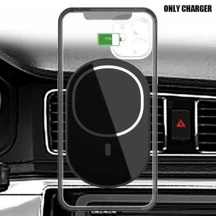 15W Car Magnetic Wireless Fast Charger Mount Holder For iPhone 15 14 13 Pro Max