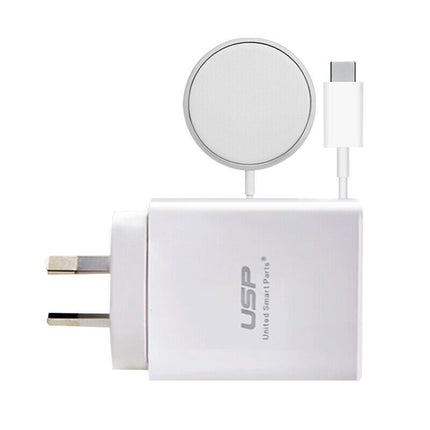 15W Fast Charging Magnetic for MagSafe Wireless Charger For iPhone 16 15 14 13 Pro Max