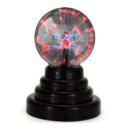 Plasma Ball Globe Light Glowing Table Lamp Sound Touch Activated Disco Party
