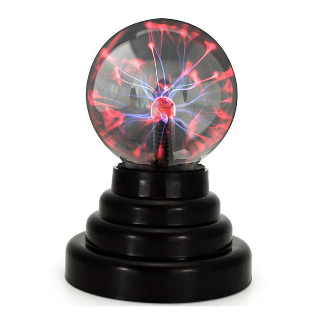 Plasma Ball Globe Light Glowing Table Lamp Sound Touch Activated Disco Party