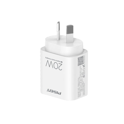 20W USB A + TYPE C Fast Wall Charger PISEN 2023